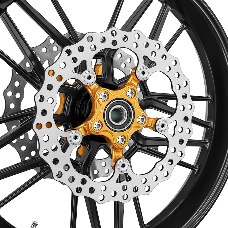 Spider Brake Rotor, Gold