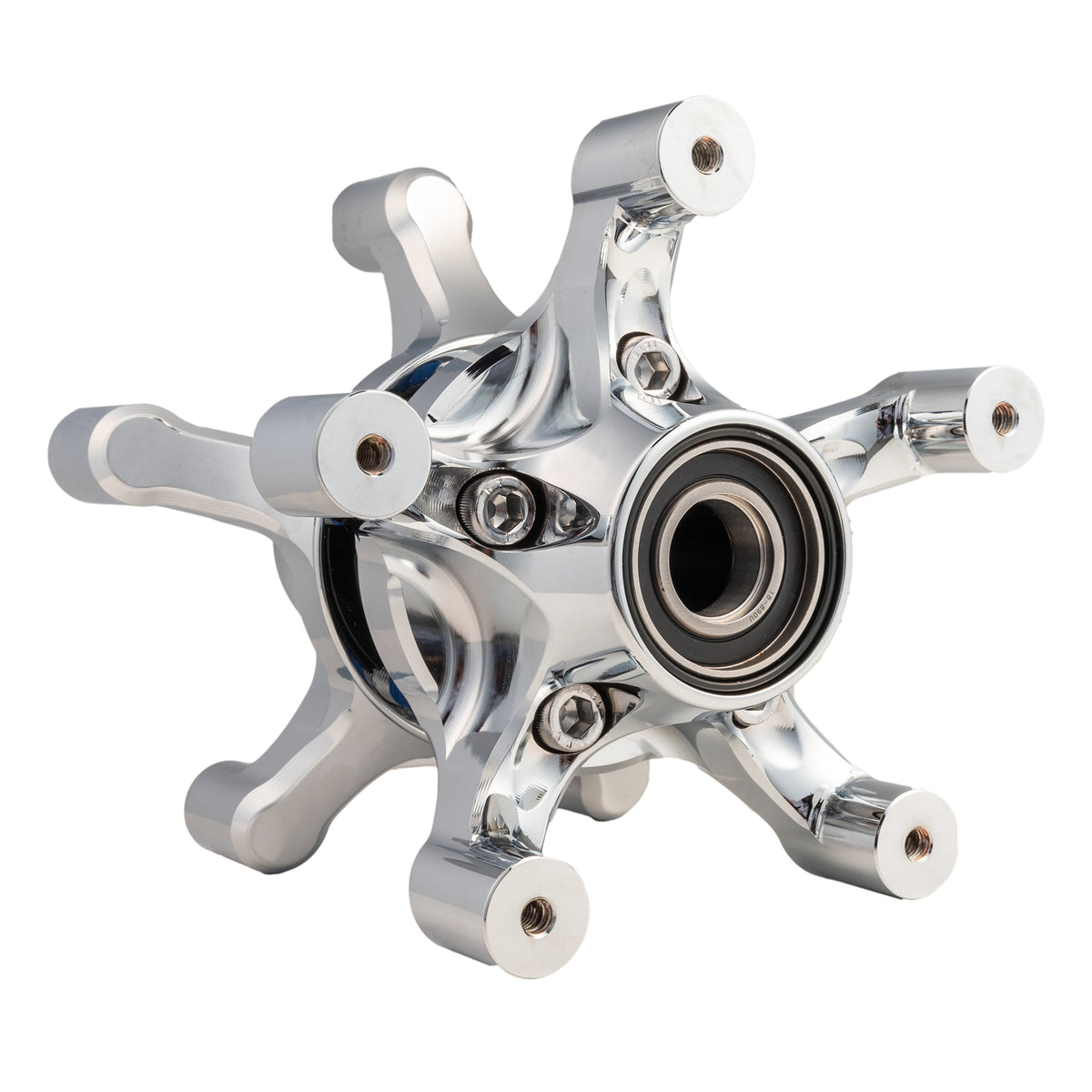 Spider Hub Kit for Front Wheels, Chrome — Ramjet Racing