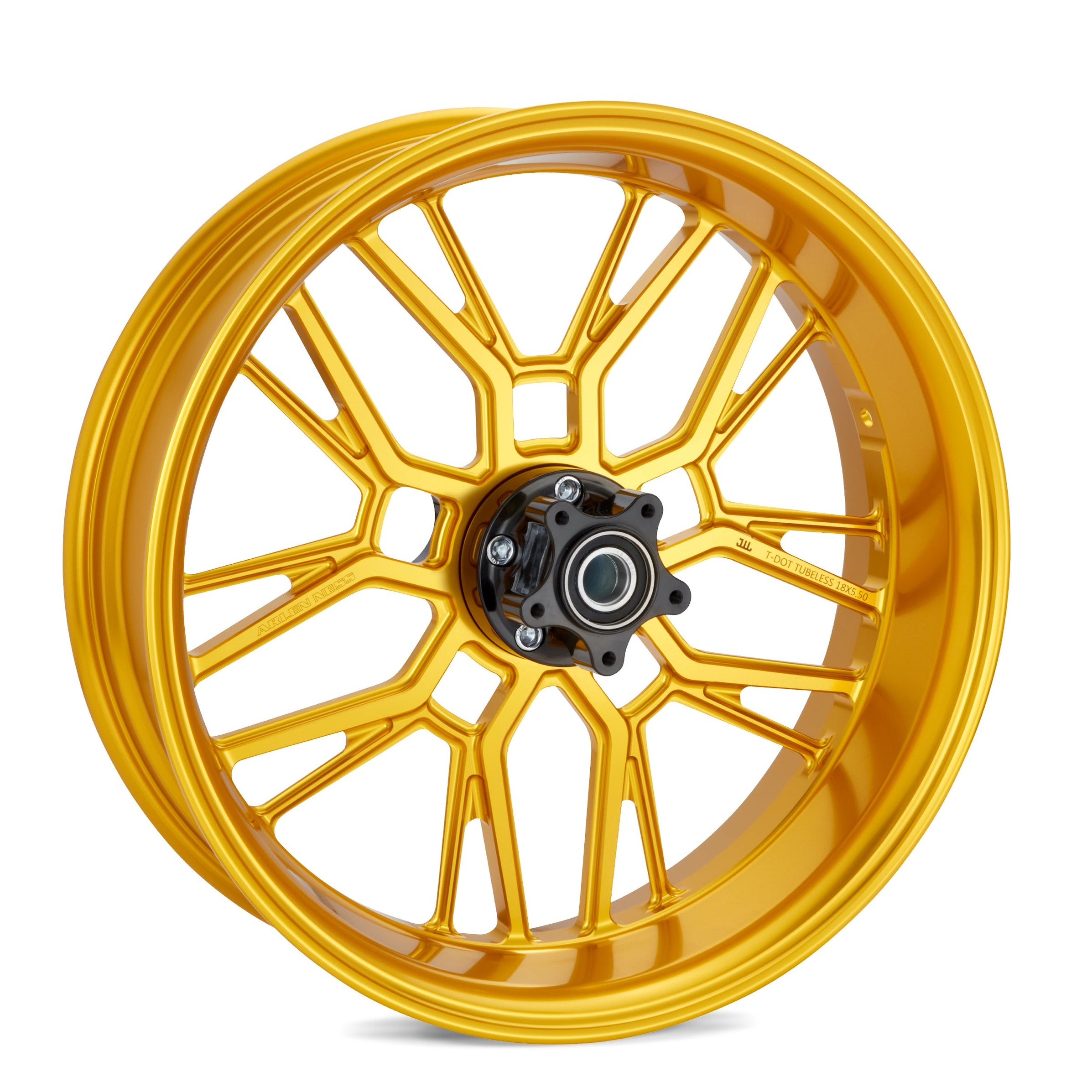 Split Spoke Forged Wheels, Gold — Ramjet Racing