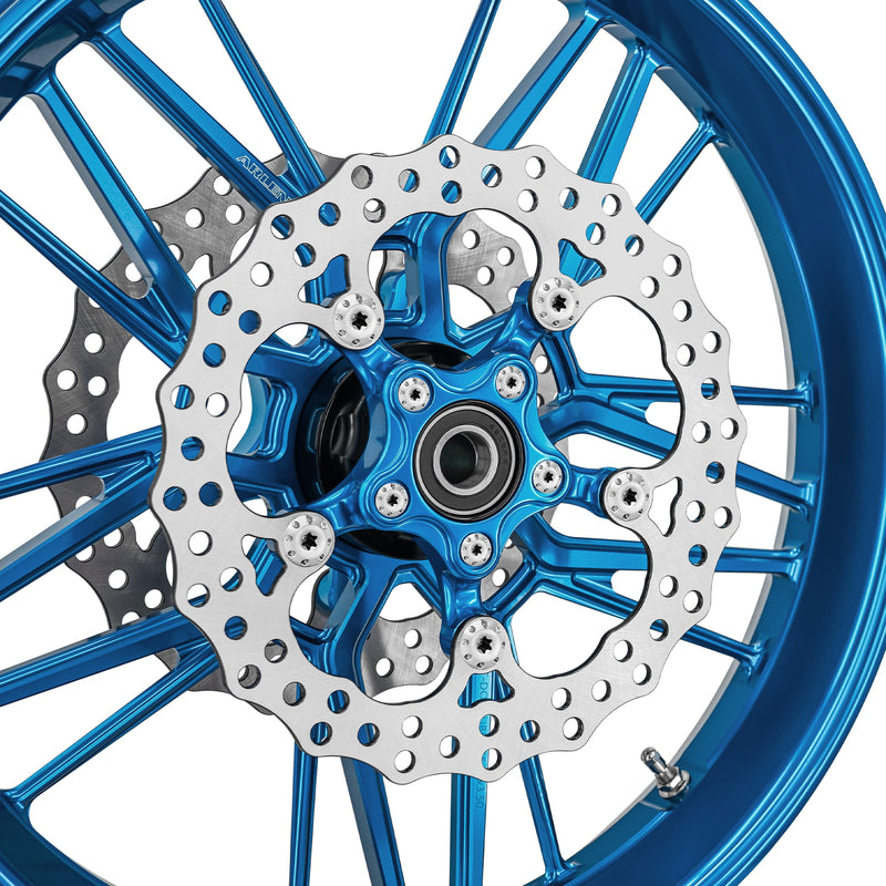 Spider Brake Rotor, Blue