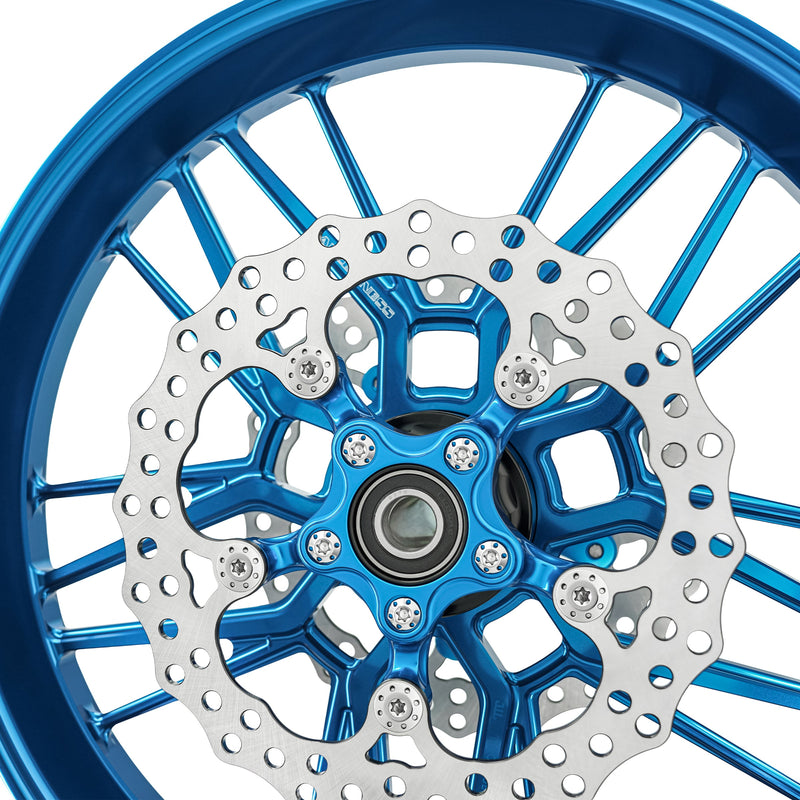 Spider Brake Rotor, Blue