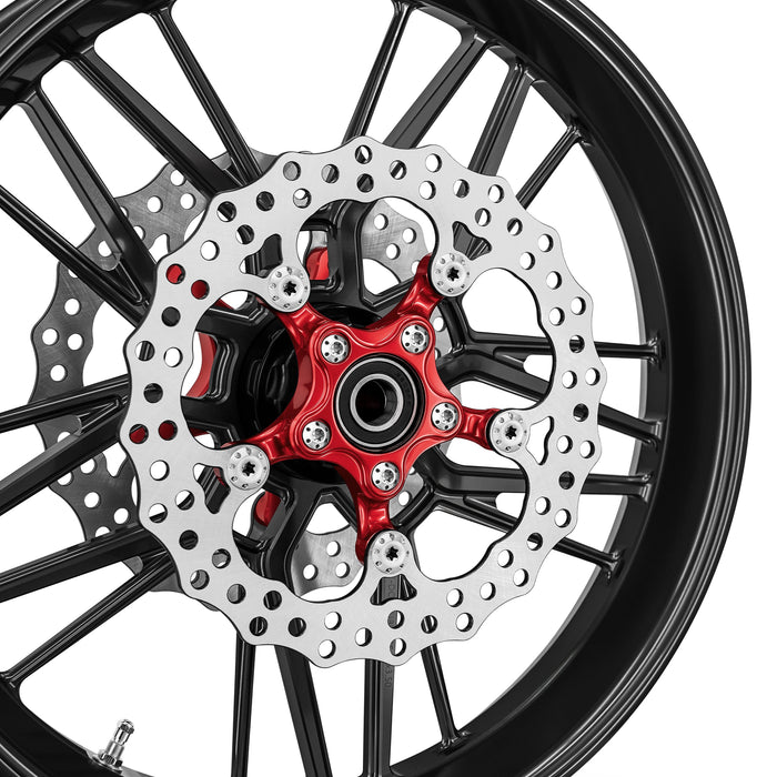 Spider Brake Rotor, Red