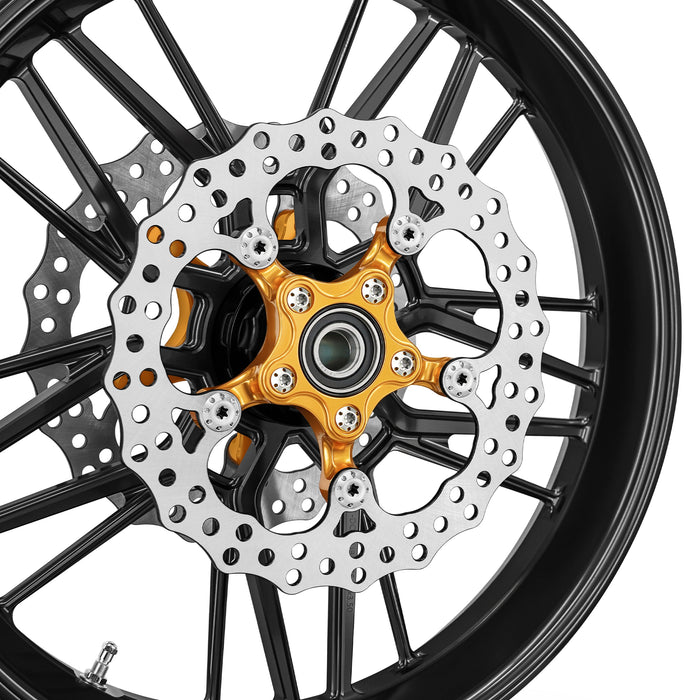 Gold Spider Brake Rotor Adapter for Ness Wheels, 24-up FLT