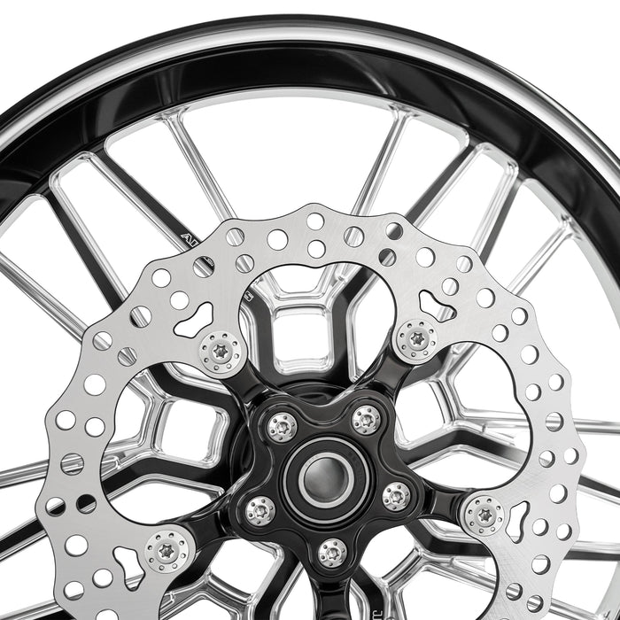 Spader Rotor Spider Brake Rotor, Black — Ramjet Racing