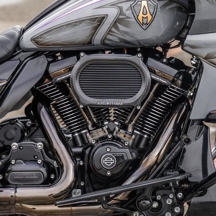 Stage 2 Oval Air Cleaner, Carbon Fiber