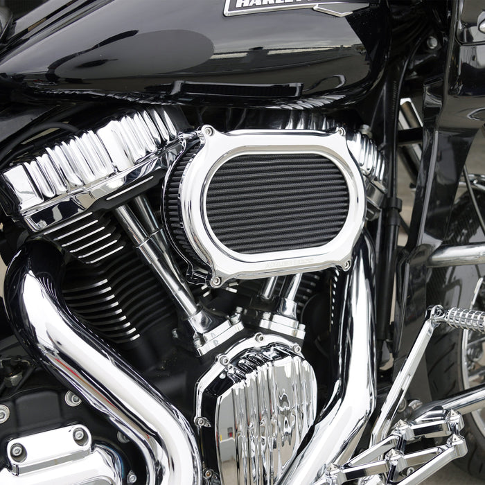 Stage 2 Oval Air Cleaner, Chrome