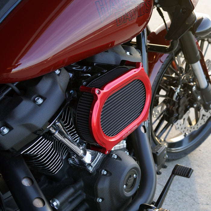 Stage 2 Oval Air Cleaner, Red