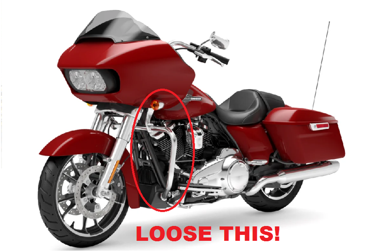 PYO Stealth fairing support bar (Road Glide & FXLRST)