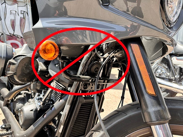 PYO Stealth fairing support bar (Road Glide & FXLRST)