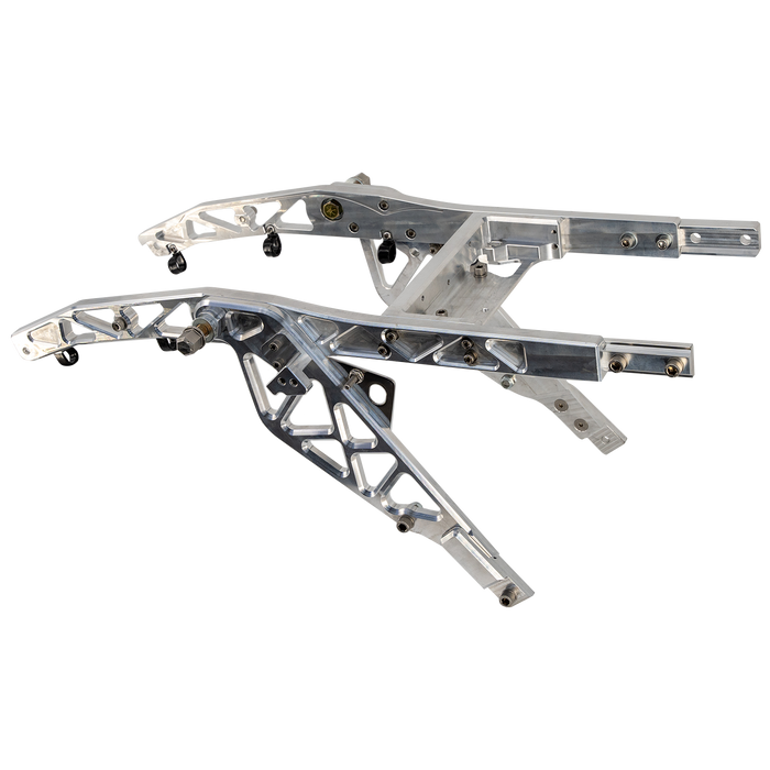 Trask Billet Frame Tail Section - Side View