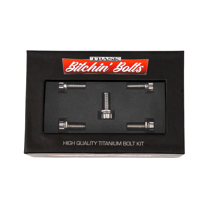 Trask Bitchin' Bolts - FL M8 Derby Cover