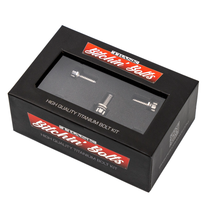 Trask Bitchin' Bolts - FL M8 Derby Cover