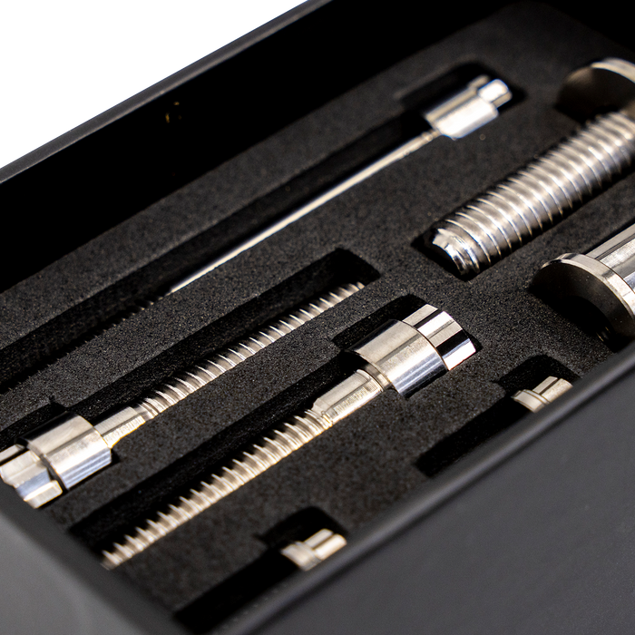 Bitchin' Bolts titanium horn and coil kit by Trask Performance.