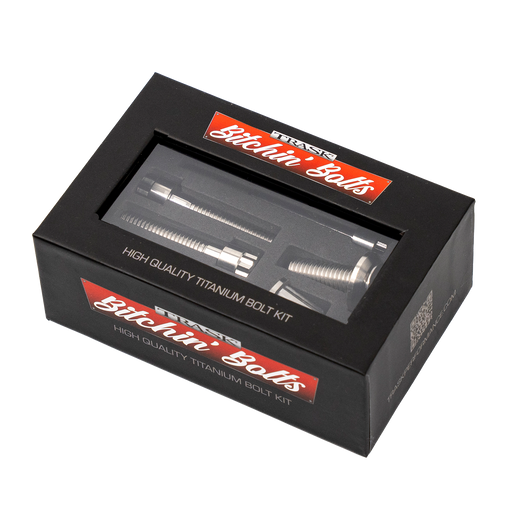 Bitchin' Bolts titanium horn and coil kit by Trask Performance.