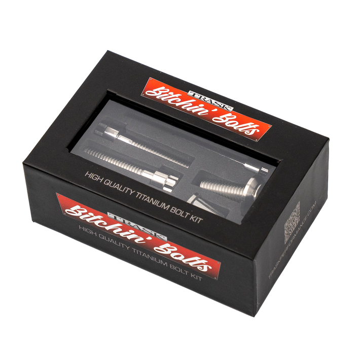 Bitchin' Bolts titanium horn and coil kit by Trask Performance.