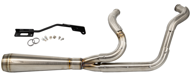 Assault: 2 Into 1 Harley-Davidson Sportster Exhaust - Stainless