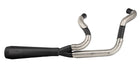 Assault: 2 Into 1 Harley-Davidson Sportster Exhaust - Black
