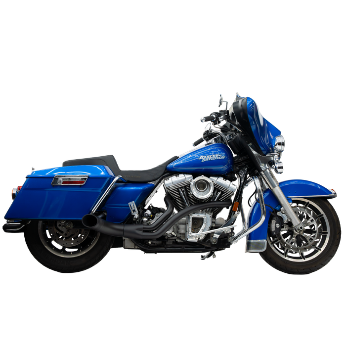 Trask Up Yours  Twin Cam 2-1 Exhaust System - Black