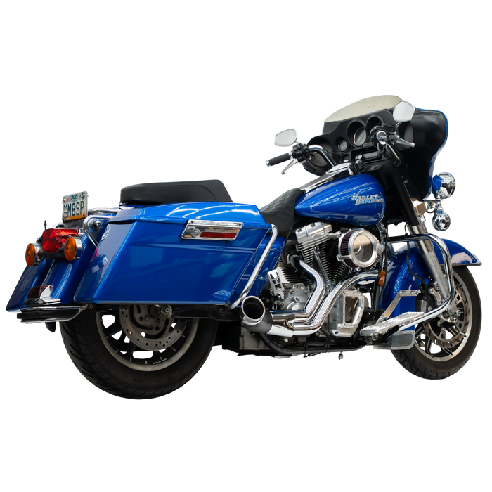 Trask Up Yours  Twin Cam 2-1 Exhaust System - Chrome