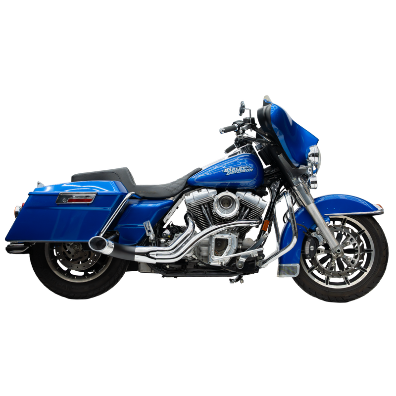 Trask Up Yours  Twin Cam 2-1 Exhaust System - Chrome