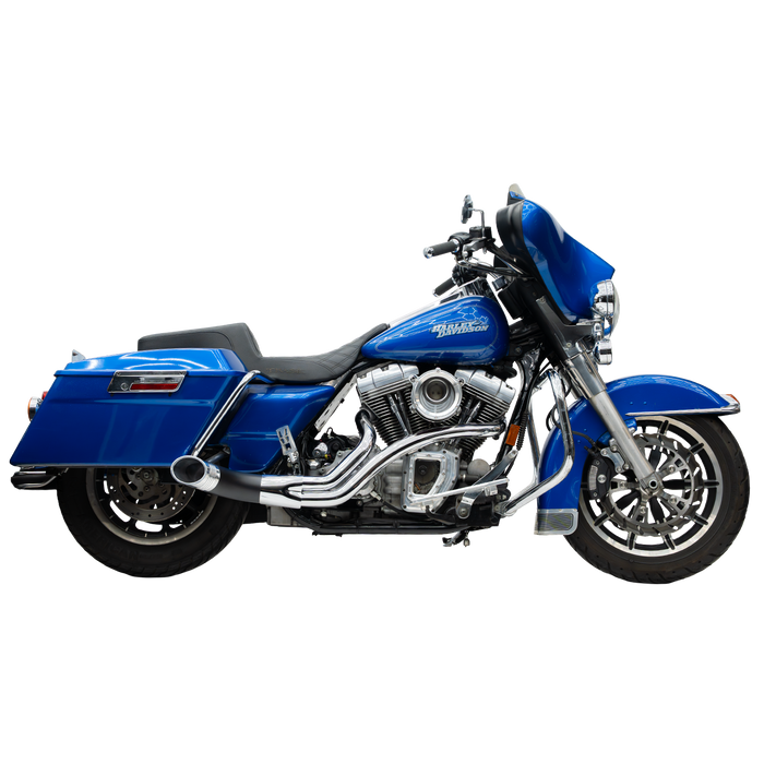 Trask Up Yours  Twin Cam 2-1 Exhaust System - Chrome