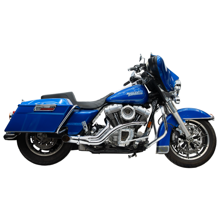 Trask BMF 2-1 Twin Cam Exhaust - Chrome