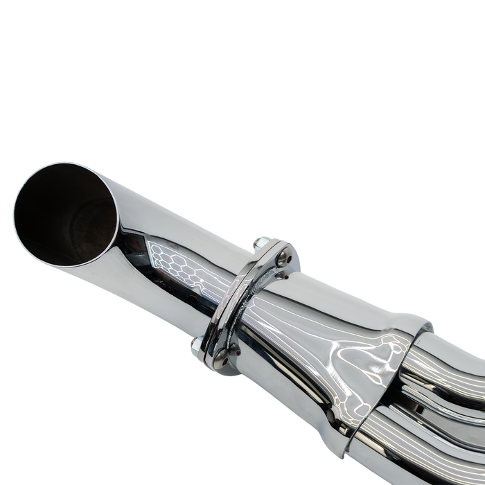 Trask BMF 2-1 M8 Muffler - Chrome