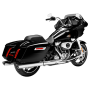 Trask Down Under performance head pipe for Harley-Davidson touring models.