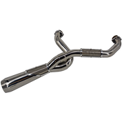 Big Sexy: 2 into 1 Harley-Davidson Touring Exhaust - Chrome