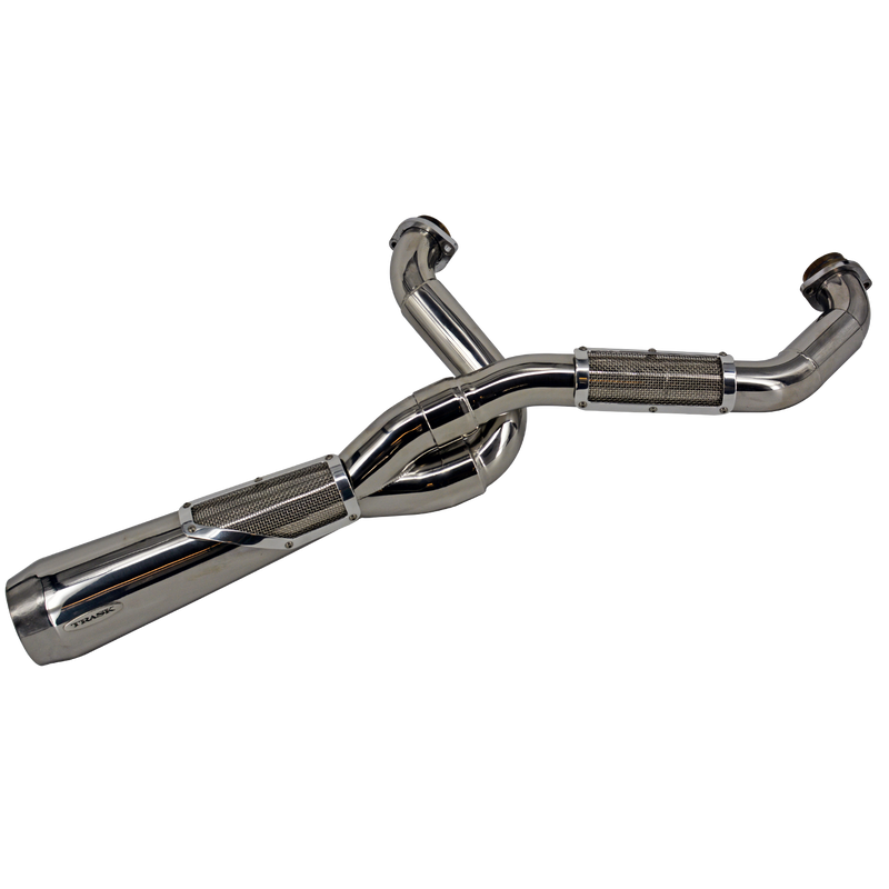 Big Sexy: 2 into 1 Harley-Davidson Touring Exhaust - Chrome