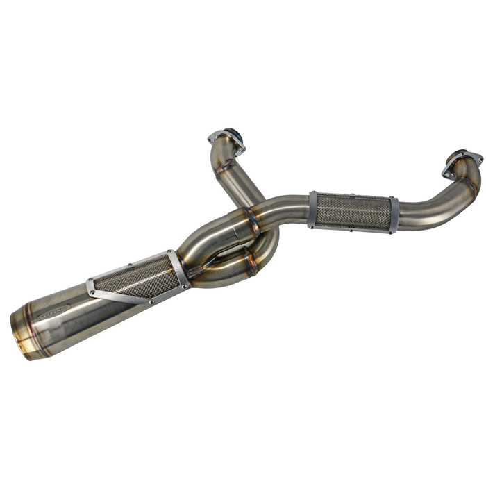 Big Sexy: 2 into 1 Harley-Davidson Exhaust - Stainless