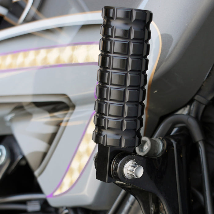 Titanium 12-Point Footpeg Bolt Kits, Polished