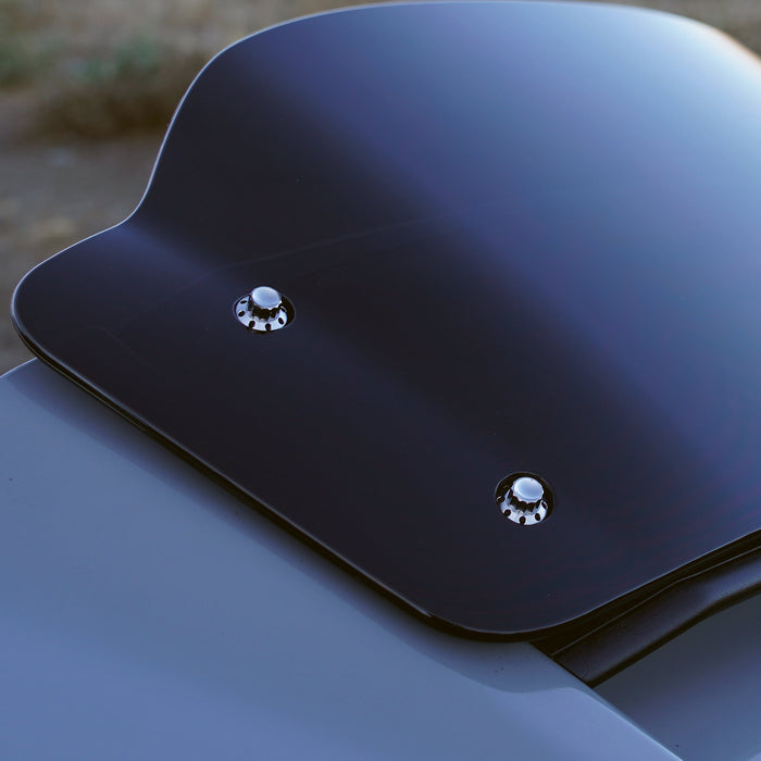 Titanium 12-Point Windshield Bolts for Street Glide, Polished