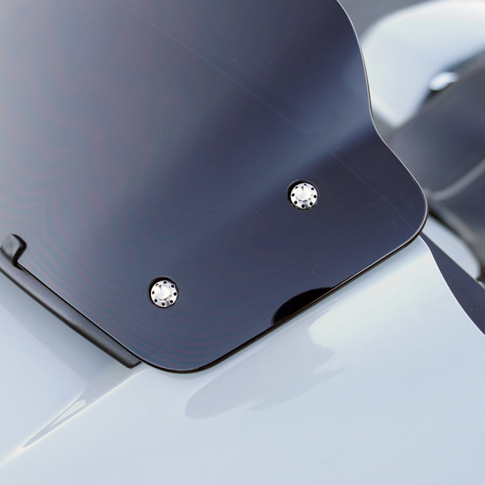 Titanium 12-Point Windshield Bolts for Street Glide, Polished