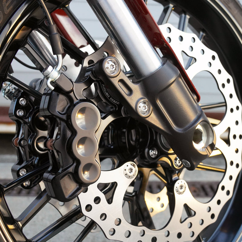 Holeshot Titanium Brake Caliper Bolt Kits, Polished