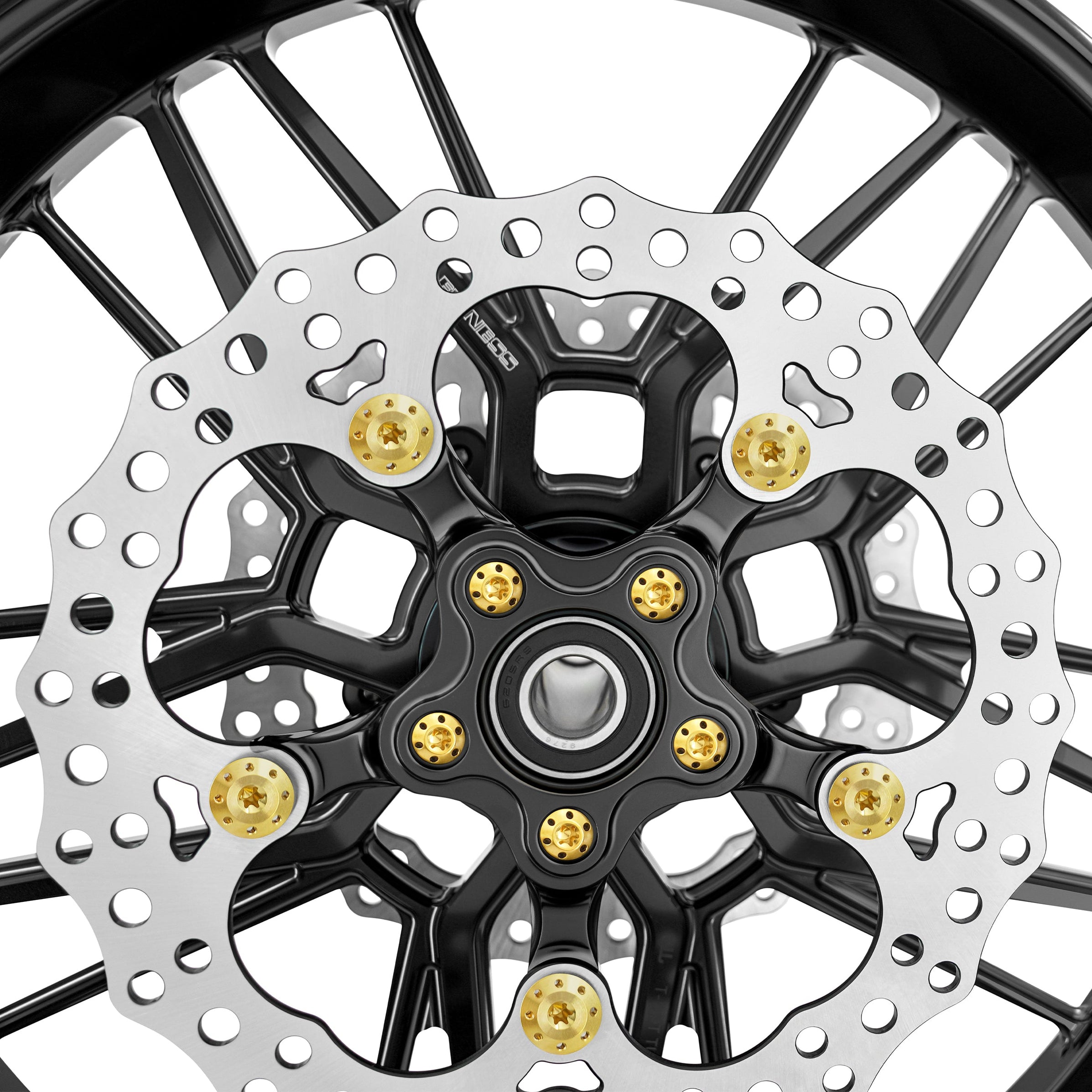Titanium Rotor Bolts Kits, Gold — Ramjet Racing