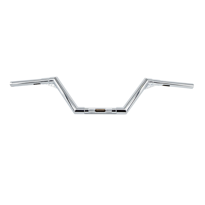 V-Line +2" Handlebars with 1" Clamp – Trask Performance - Chrome