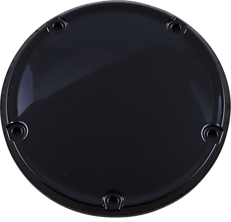 Derby Cover - Gloss Black - 5 Hole - '18-'25 Softail