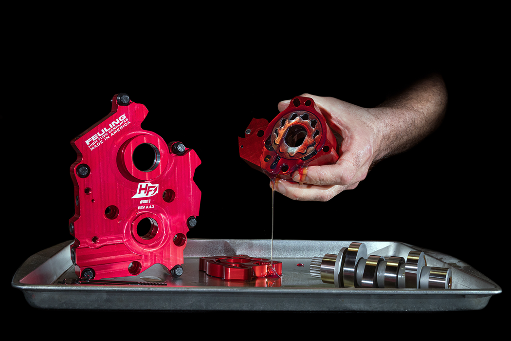 FEULING RACE SERIES CAM PLATE (M8 CHAIN OR GEAR DRIVE)