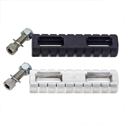 Assault Series Brake Peg - Black and Raw