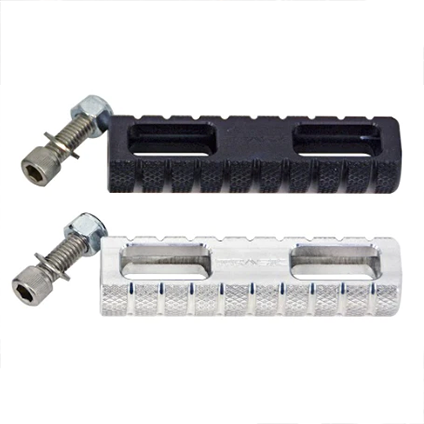 Assault Series Brake Peg - Black and Raw