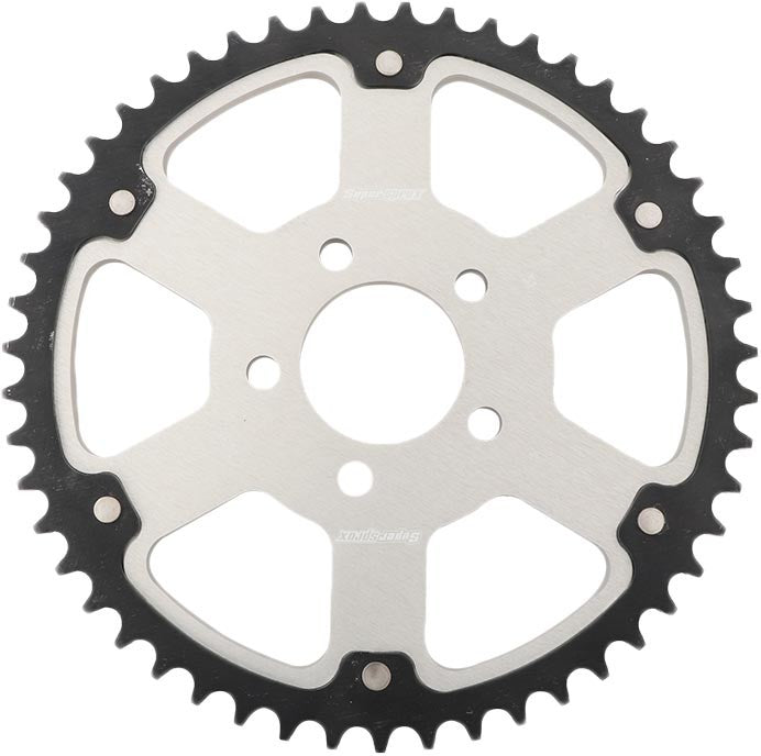 SUPERSPROX REAR SPROCKET - BLACK OR SILVER