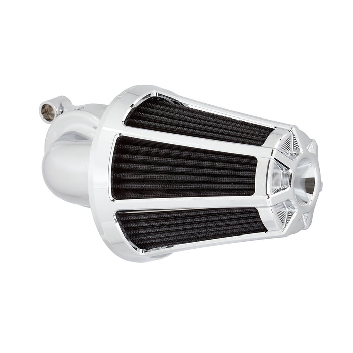 Beveled® Monster Sucker® Air Cleaner, Chrome