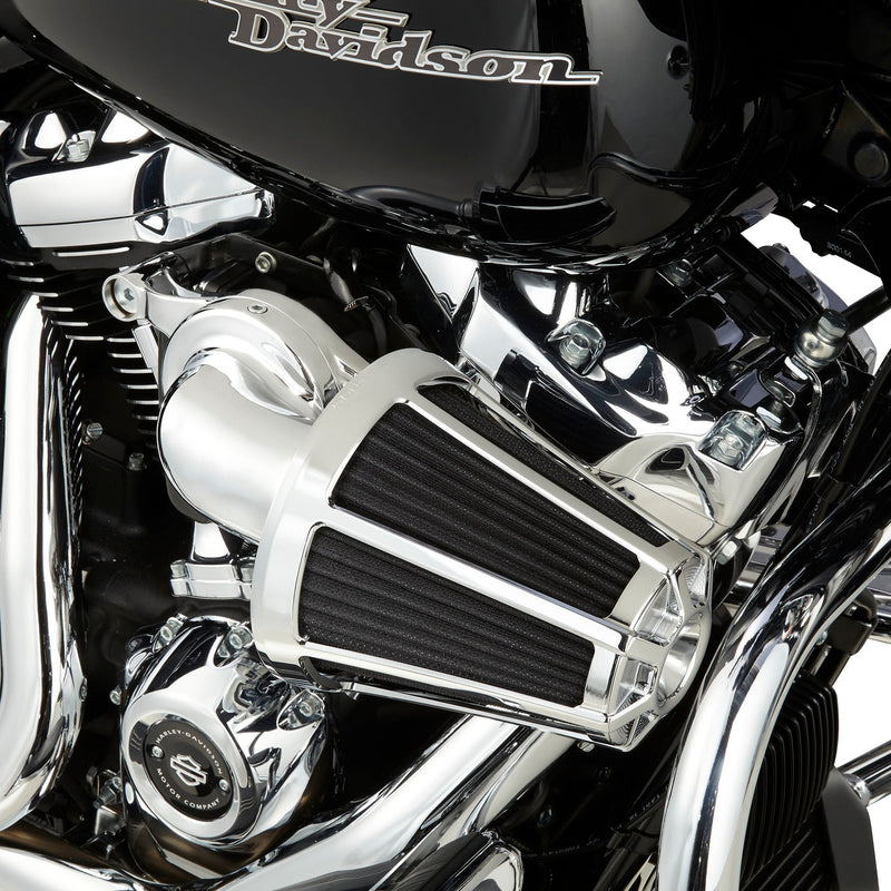 Beveled® Monster Sucker® Air Cleaner, Chrome