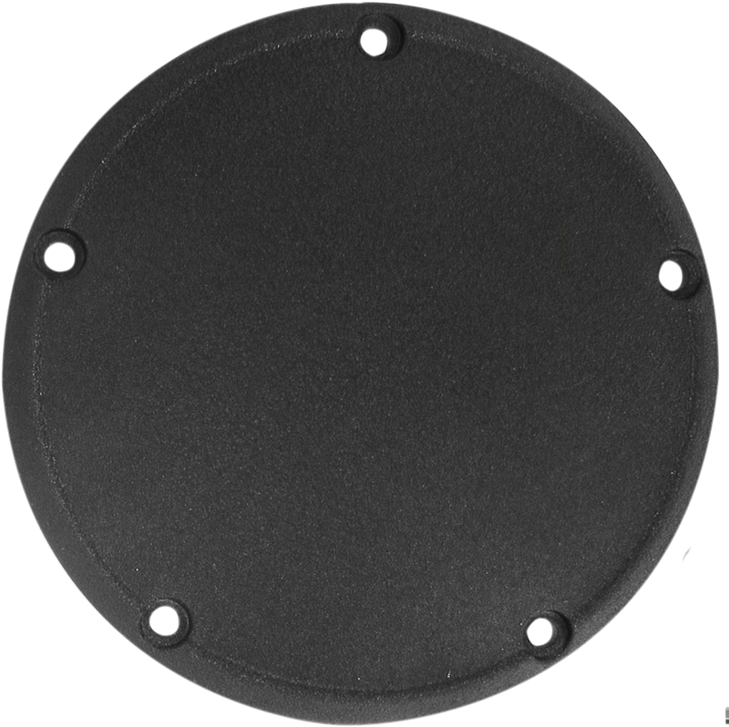 Derby Cover - Wrinkle Black - 5 Hole - '99-'18 Big Twin