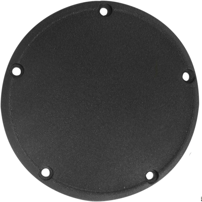 Derby Cover - Wrinkle Black - 5 Hole - '99-'18 Big Twin