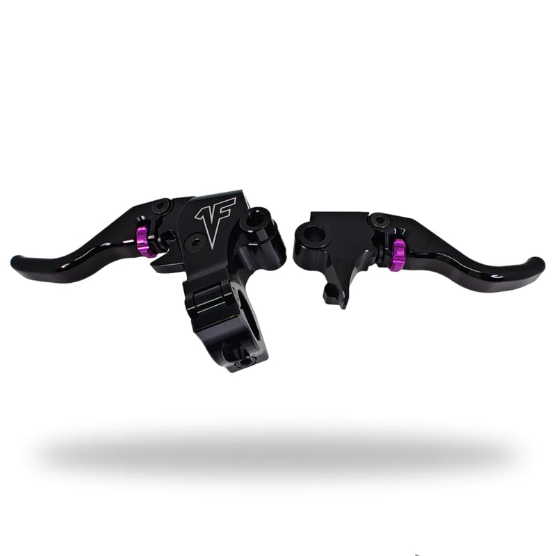 1FNGR SIGNATURE SERIES ADJUSTABLE EASIER PULL CLUTCH+BRAKE LEVER COMBO