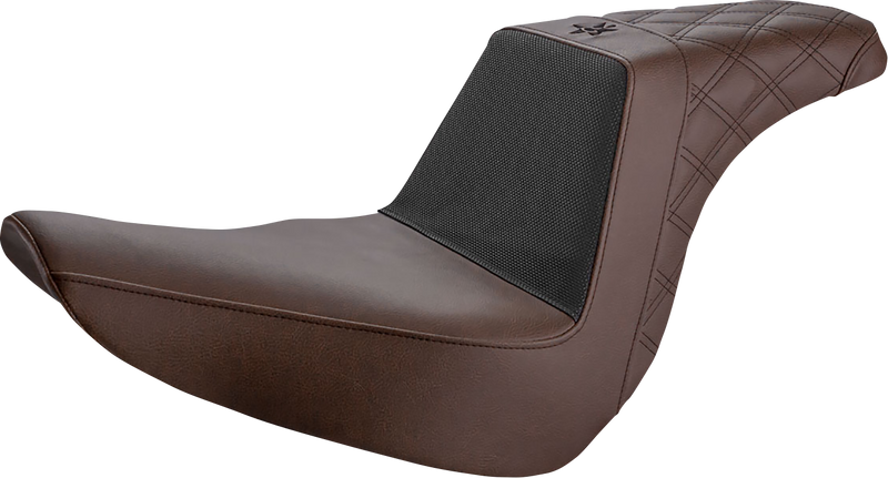 Unknown Industries Seat - Front Carbon Fiber/Black Gripper Lumbar/Rear Lattice - FL/FX '18-'23