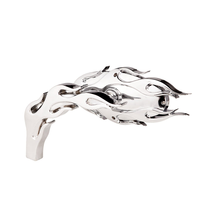 Flamed Micro Mirrors, Chrome