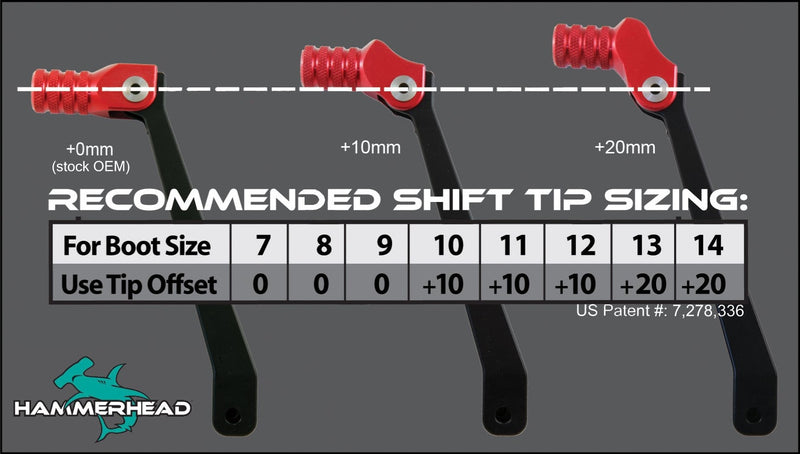 HAMMERHEAD DESIGNS DYNA SHIFT LEVERS